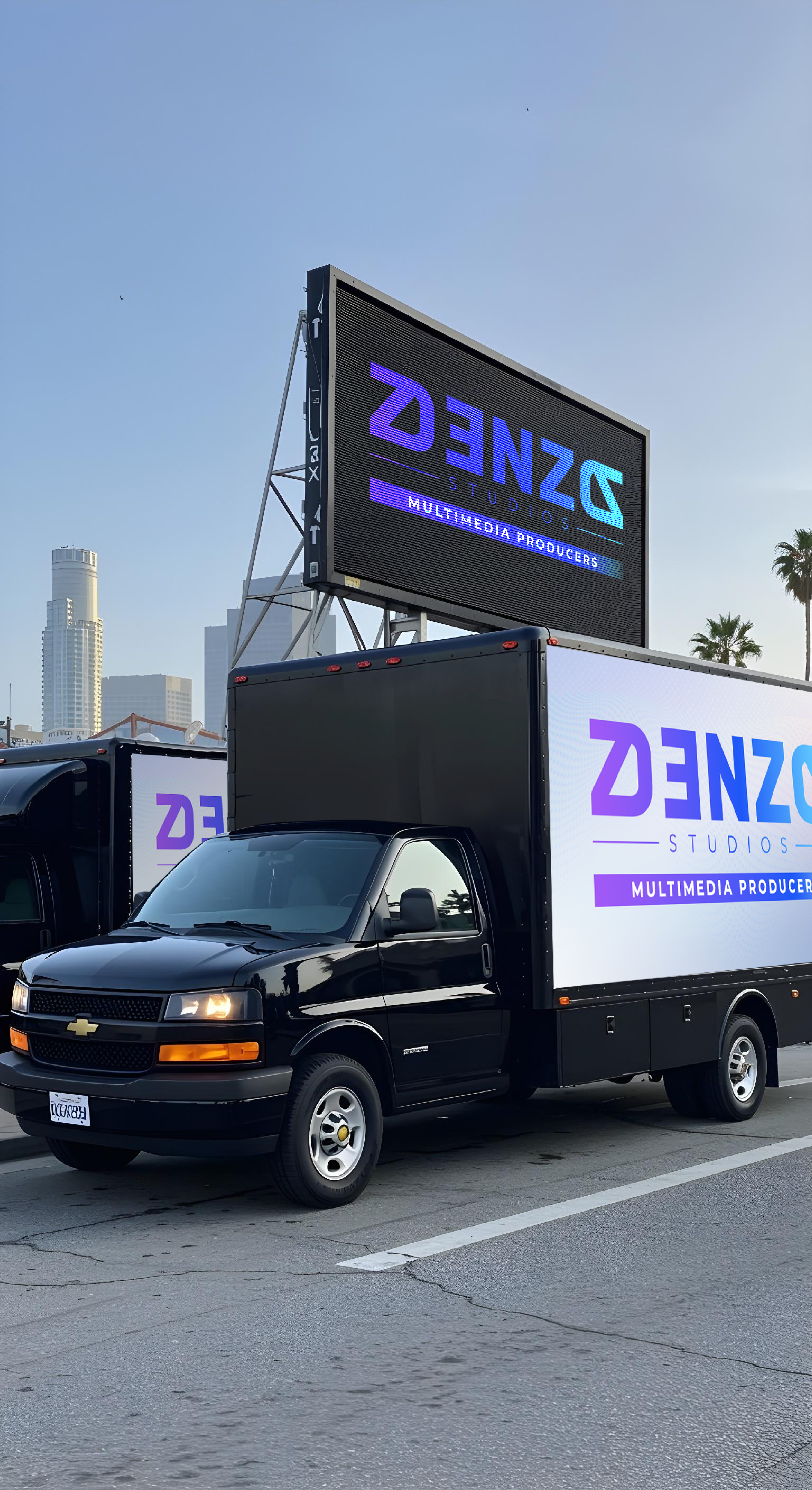 LED Truck Advertisement